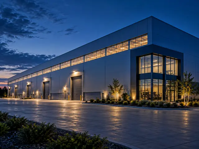 Modern manufacturing hall – illustrative image